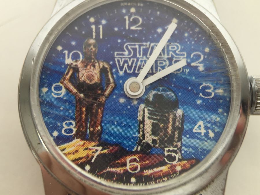 vintage bradley star wars watch