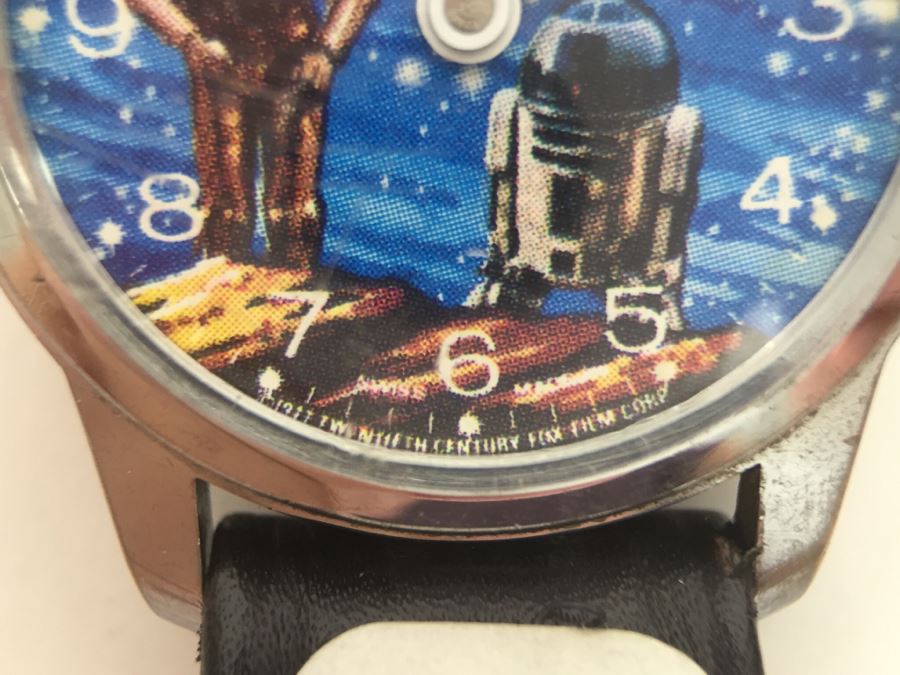Vintage 1977 STAR WARS Bradley Watch R2-D2 C3PO [Photo 10]
