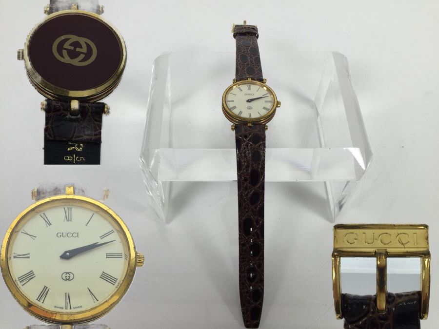 Vintage GUCCI Watch Swiss Made KREISLER Watch Band [Photo 1]