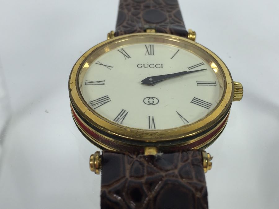 Vintage GUCCI Watch Swiss Made KREISLER Watch Band [Photo 5]