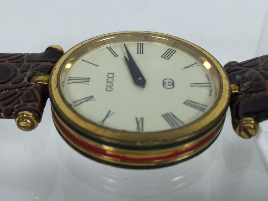 Vintage GUCCI Watch Swiss Made KREISLER Watch Band [Photo 7]