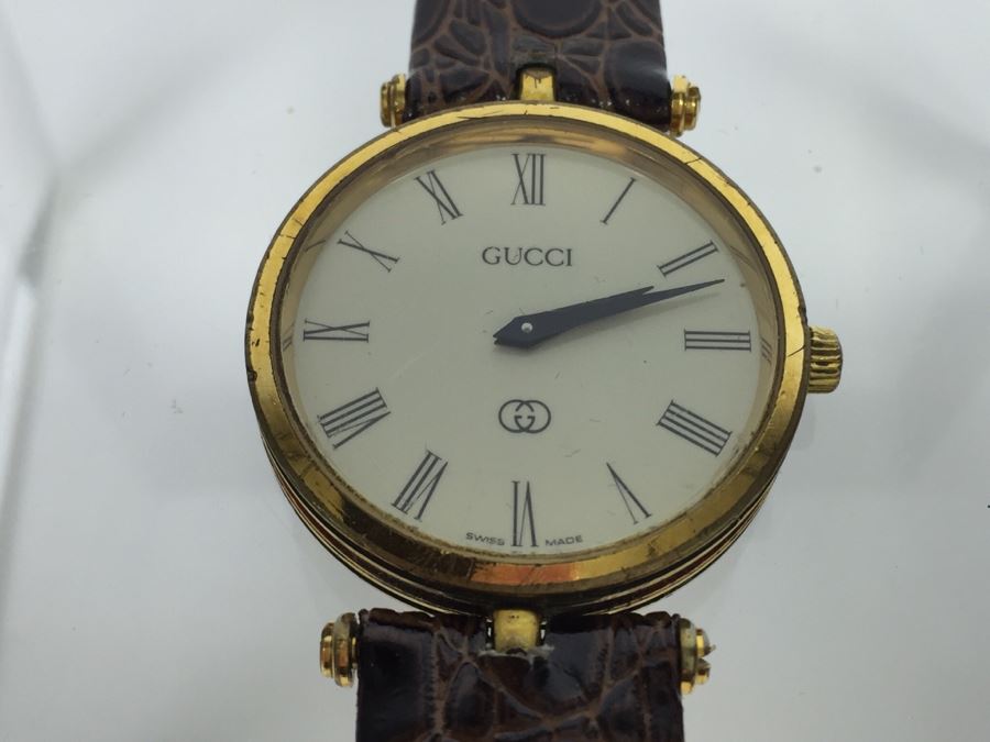 Vintage GUCCI Watch Swiss Made KREISLER Watch Band [Photo 4]