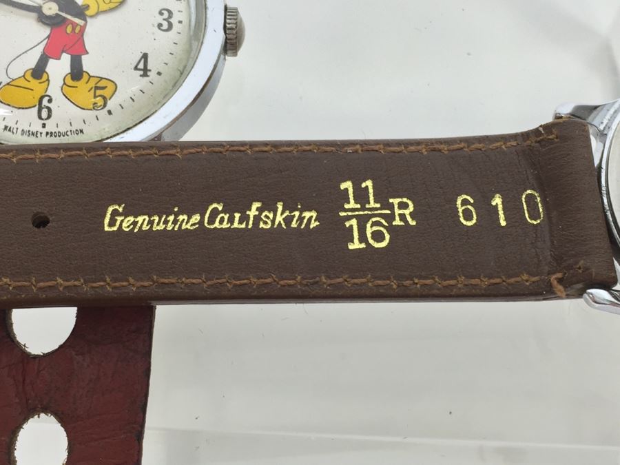 Set Of 3 Vintage Mickey Mouse Walt Disney Productions Character Watches [Photo 11]