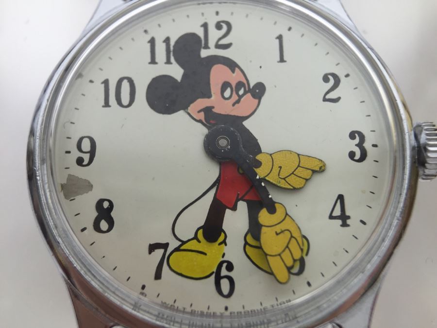 Set Of 3 Vintage Mickey Mouse Walt Disney Productions Character Watches [Photo 15]