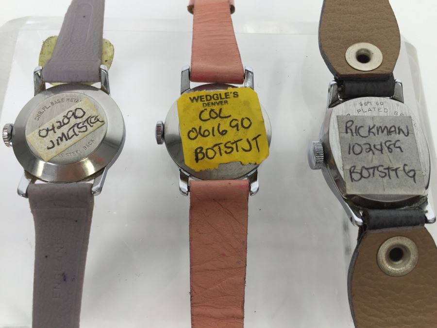 Set Of (3) Vintage Cinderella Walt Disney Productions Character Watches [Photo 14]