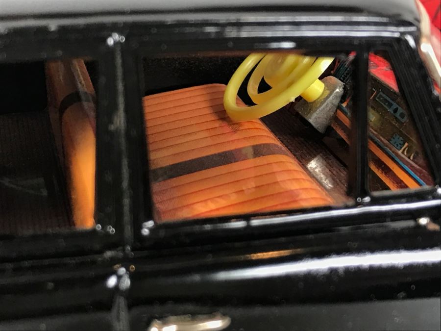 New Old Stock Friction Tin Litho 1960 Mercedes Benz 220S With Box Japan [Photo 13]