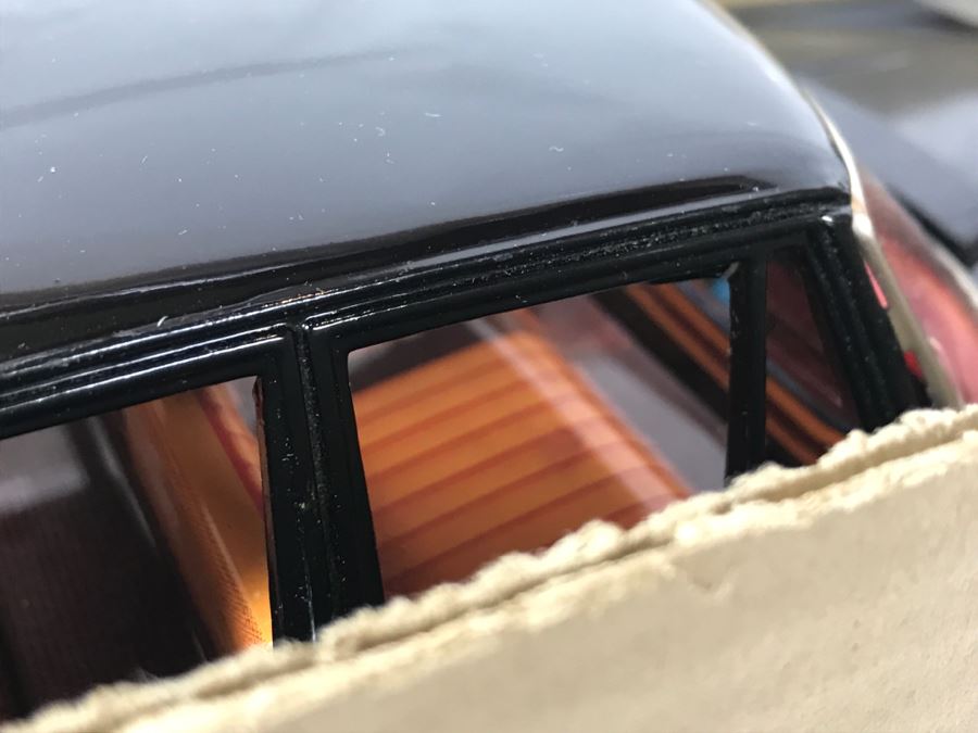 New Old Stock Friction Tin Litho 1960 Mercedes Benz 220S With Box Japan [Photo 10]