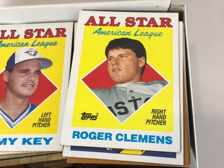 Large Shoebox Collection Of Vintage Topps Baseball Cards Mainly 1987 [Photo 6]