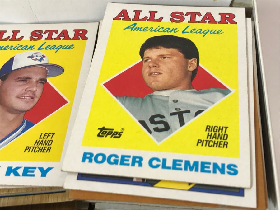 Large Shoebox Collection Of Vintage Topps Baseball Cards Mainly 1987 [Photo 5]