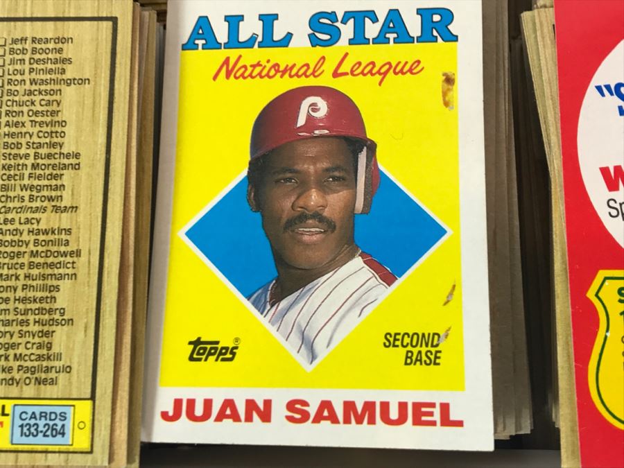 Large Shoebox Collection Of Vintage Topps Baseball Cards Mainly 1987 [Photo 11]