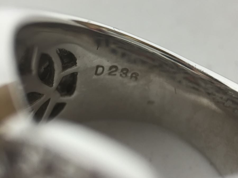 Stunning Platinum Diamond Ring PT900 Apx 2.00 Carat TW VS-2 To SI-1 G-H Appraised Fair Market Value $2,200 Ring Size 5.5 16g [Photo 29]