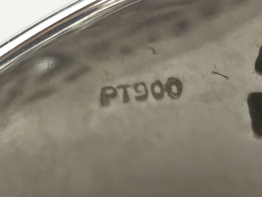 Stunning Platinum Diamond Ring PT900 Apx 2.00 Carat TW VS-2 To SI-1 G-H Appraised Fair Market Value $2,200 Ring Size 5.5 16g [Photo 31]