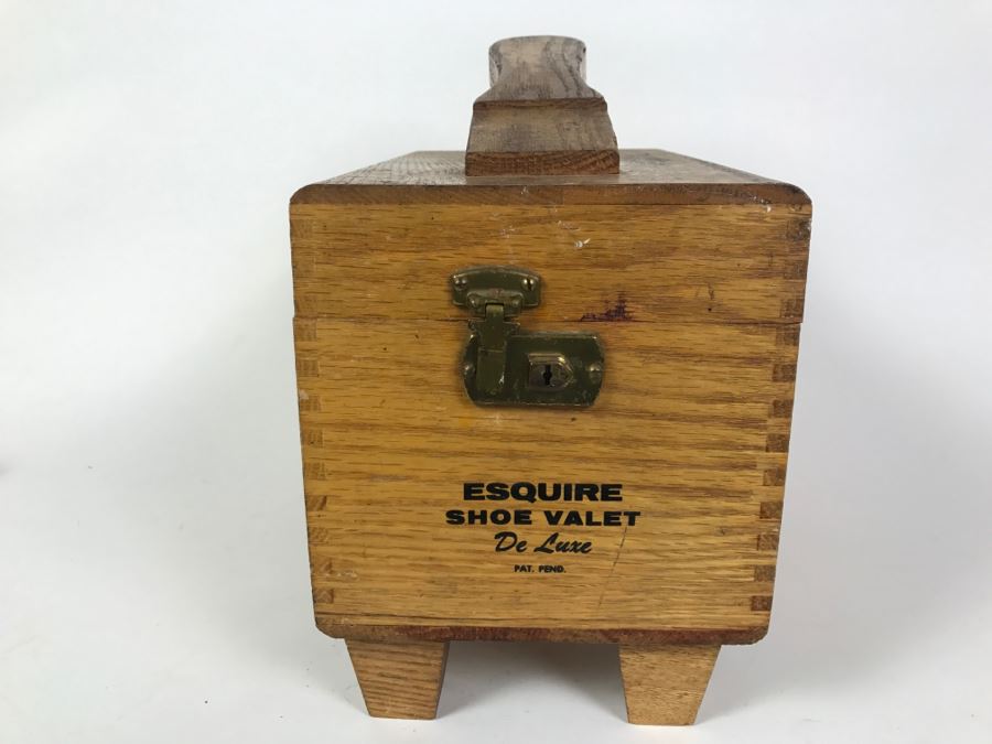 Vintage Esquire Shoe Valet De Luxe With Brushes [Photo 2]