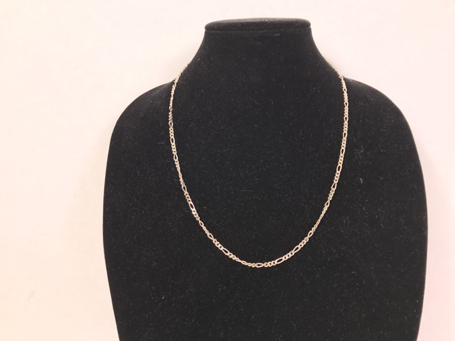 Sterling Silver Chain Necklace Italy 15.5g [Photo 2]