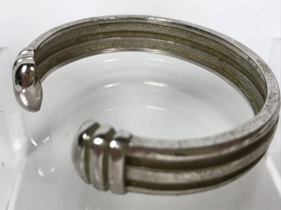 Sterling Silver Bangle Bracelet 43.9g [Photo 3]