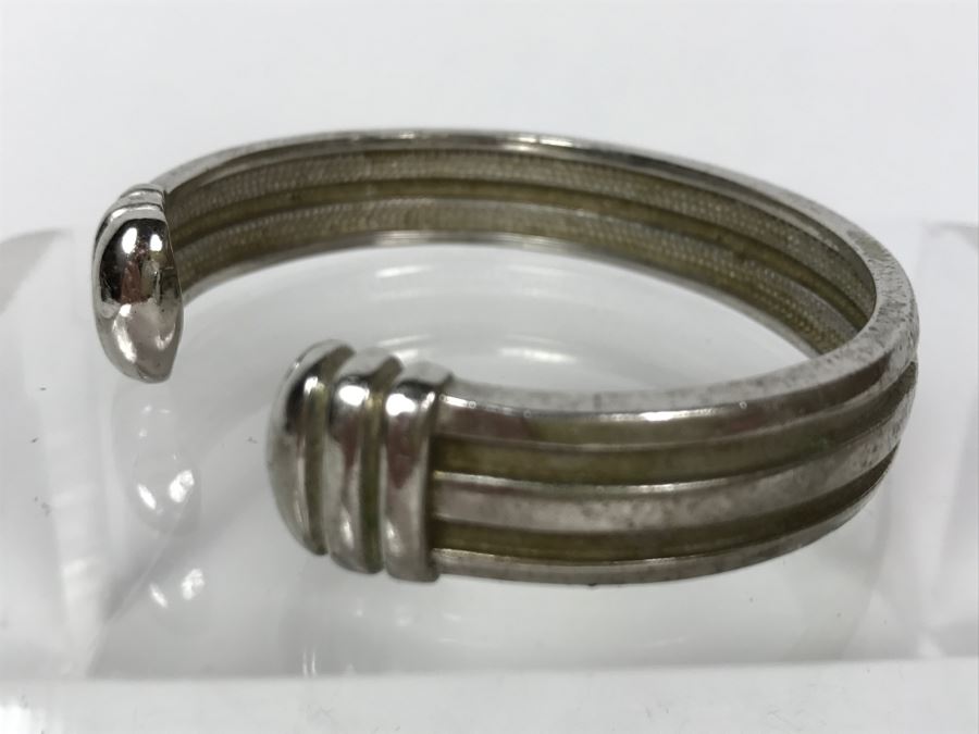 Sterling Silver Bangle Bracelet 43.9g [Photo 2]