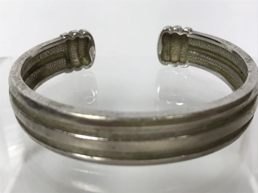 Sterling Silver Bangle Bracelet 43.9g [Photo 1]