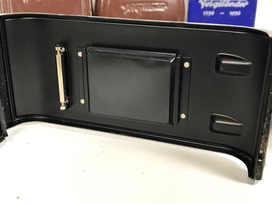 Voigtlander Prominent II Film Camera With Leather Case, Multiple Lenses, Filter, Flash, Hood And Original Manuals - See All Photos [Photo 42]