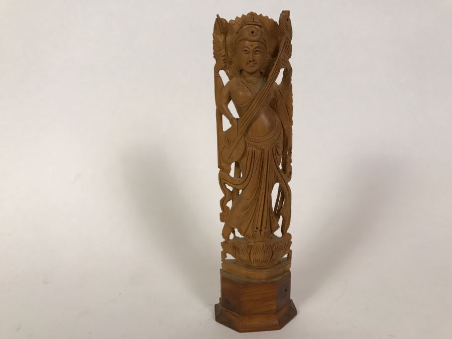 Carved Wooden Figurine From India [Photo 2]