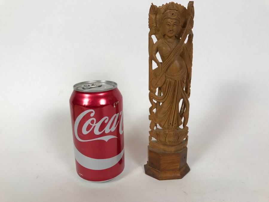 Carved Wooden Figurine From India [Photo 1]