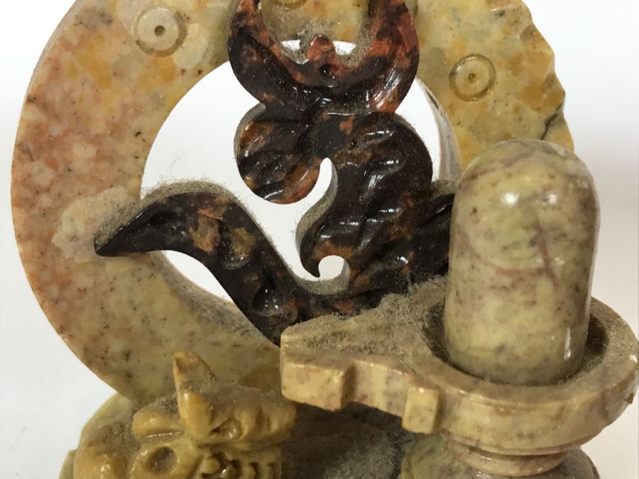 Pair Of Small Carved Stone Sculptures [Photo 5]