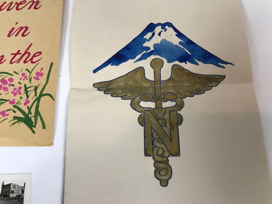 Various Photographs And Ephemera From Army Nurse In Japan Japenese Doll Collection Photograph - See All Photos [Photo 7]