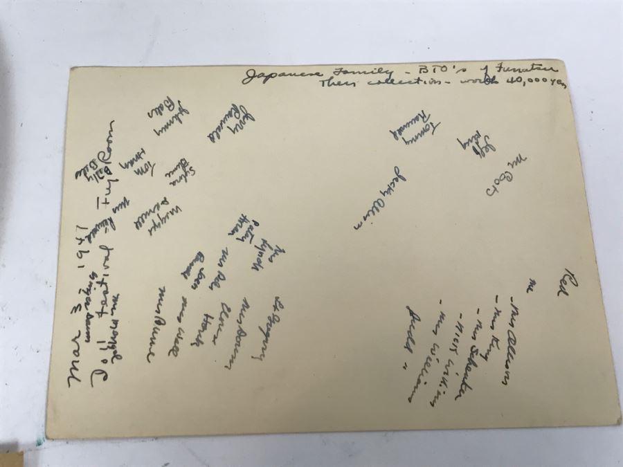 Various Photographs And Ephemera From Army Nurse In Japan Japenese Doll Collection Photograph - See All Photos [Photo 22]