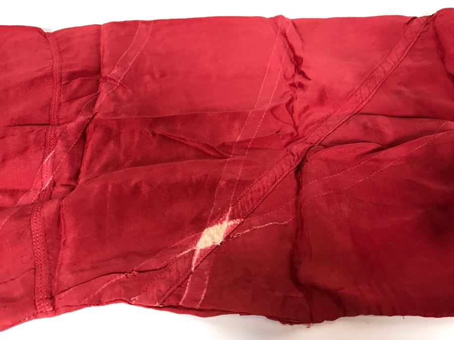 The 'Ace's' Flying Scarf WWII India 1943 P40 80th Fighter Group 90th Squadron The Burma Banshees Believed To Be Sam Hammer See Details [Photo 7]