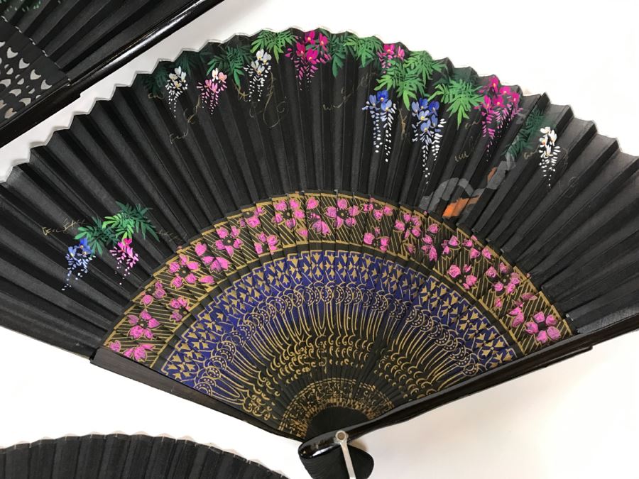 Vintage Japanese Fan Collection [Photo 4]