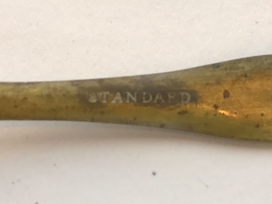 Souvenir Spoon U.S. Battleship Maine Standard [Photo 5]