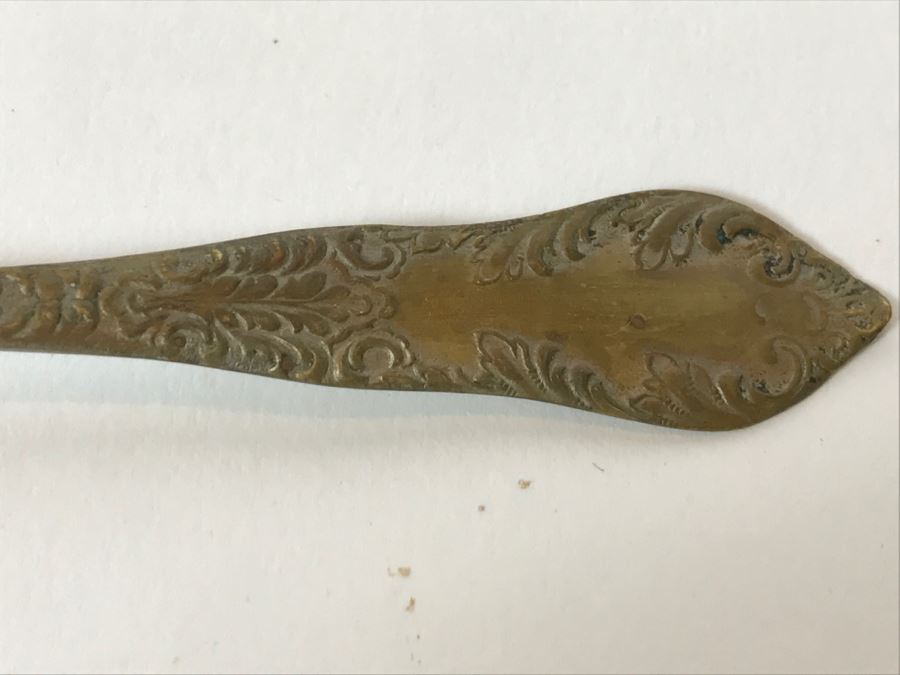 Souvenir Spoon U.S. Battleship Maine Standard [Photo 3]