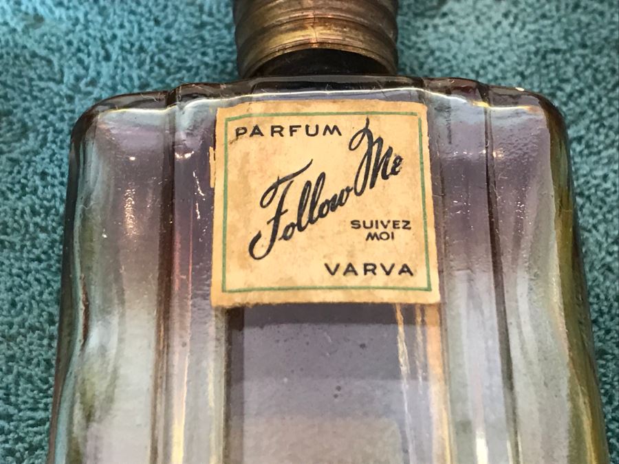 Collection Of Vintage Perfume Bottles Including No 5 Chanel, Woodhue Faberge, Stradivari Prince Matchabelli, Duchess Of York Prince Matchabelli [Photo 6]