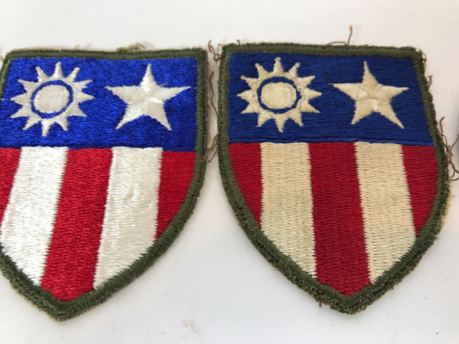 Nice Collection Of WWII Patches, Ribbons, Buttons [Photo 9]