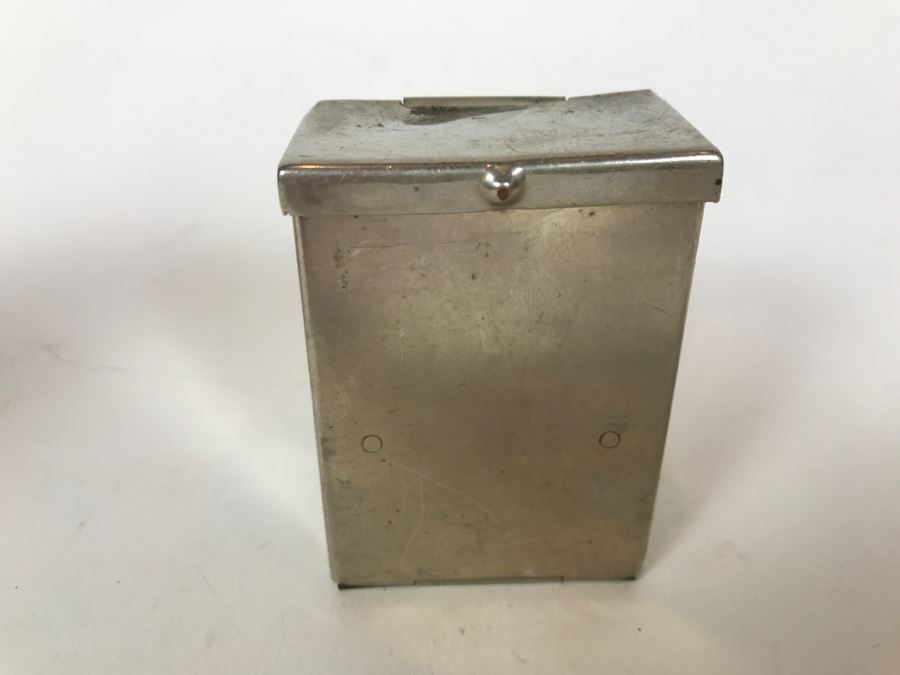 Antique Portable WWII Medical Needle Sterilizer U. S. A. M. D. Pioneer New York, NY [Photo 4]