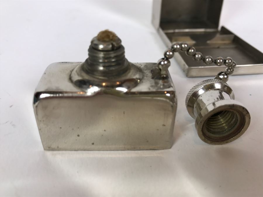 Antique Portable WWII Medical Needle Sterilizer U. S. A. M. D. Pioneer New York, NY [Photo 12]