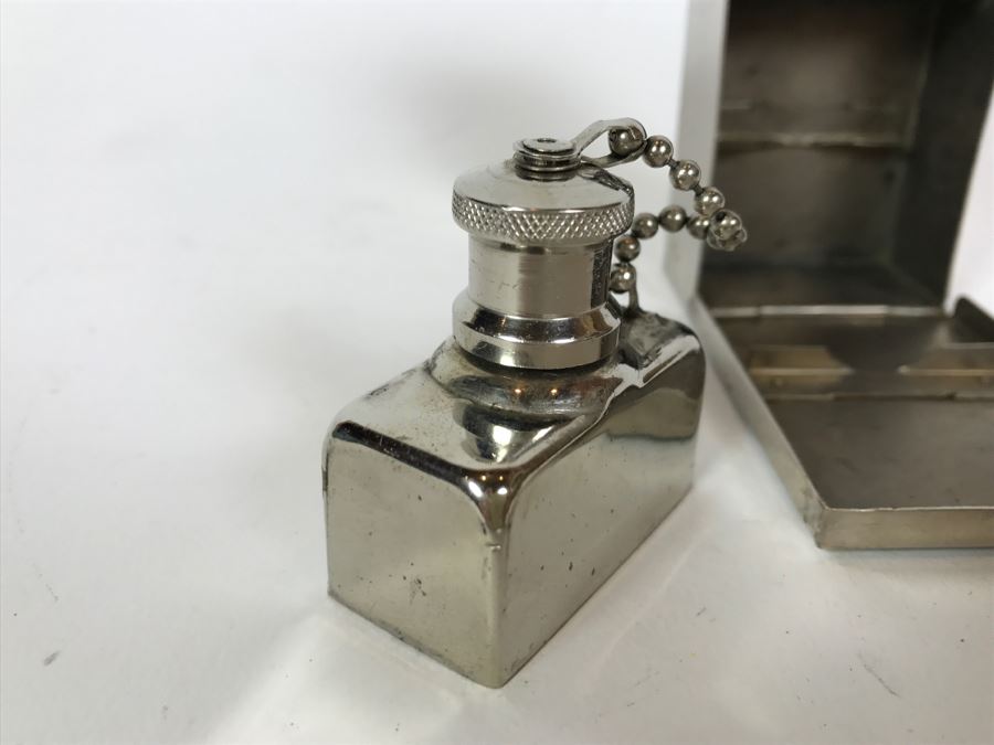 Antique Portable WWII Medical Needle Sterilizer U. S. A. M. D. Pioneer New York, NY [Photo 11]