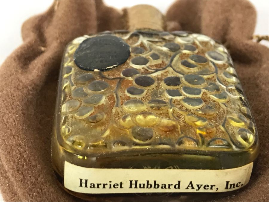 Antique Harriet Hubbard Ayer Darling Perfume Bottle First Cosmetic Co In USA [Photo 9]