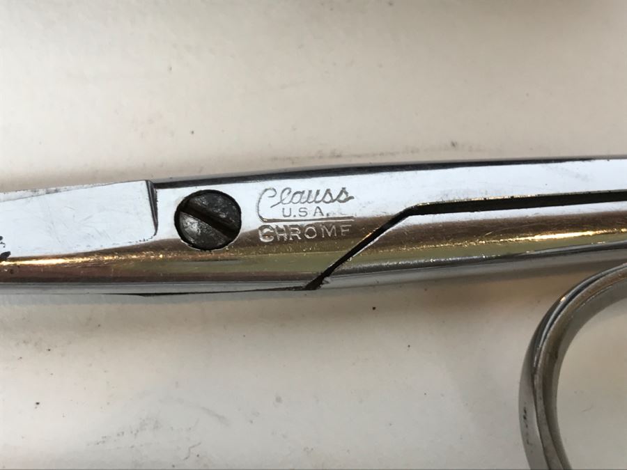 WWII Medical Supplies Including New Old Stock Adrenalin Chloride Solutions, Mercury Thermometers With SS Case, Medical Needles And Surgical Scissors [Photo 9]