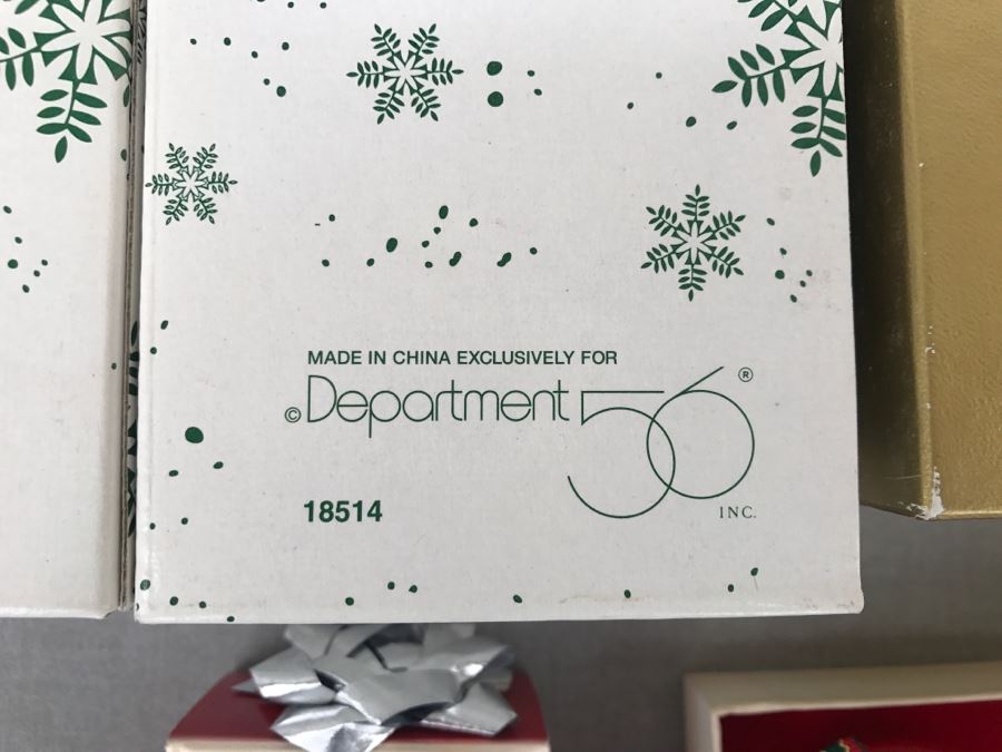 Collection Of Christmas Ornaments Including Waterford, Royal Crown Derby, Wedgwood, Department 56 And Reed & Barton [Photo 8]