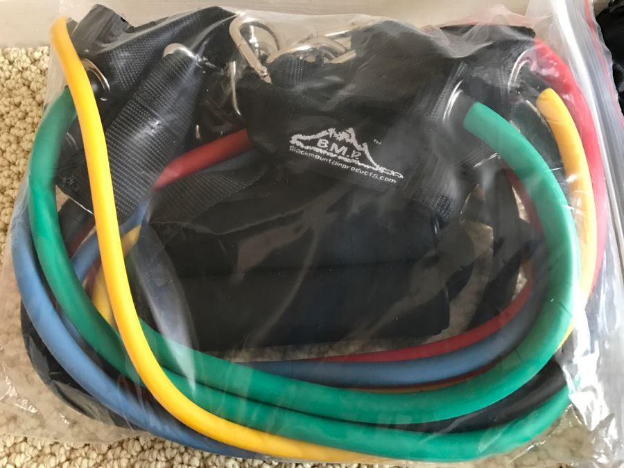 B.M.P. Black Mountain Products Resistance Band Set [Photo 3]