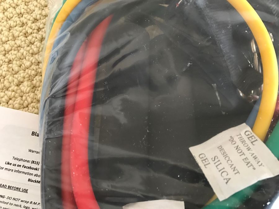 B.M.P. Black Mountain Products Resistance Band Set [Photo 4]