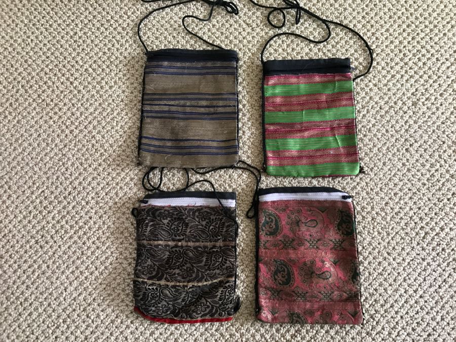 Set Of 4 Handmade Handbags
