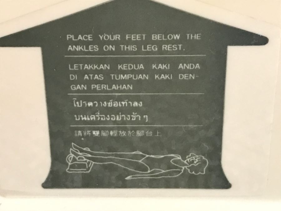 Sun Ancon Chi Machine Model SDM-323 Working [Photo 9]