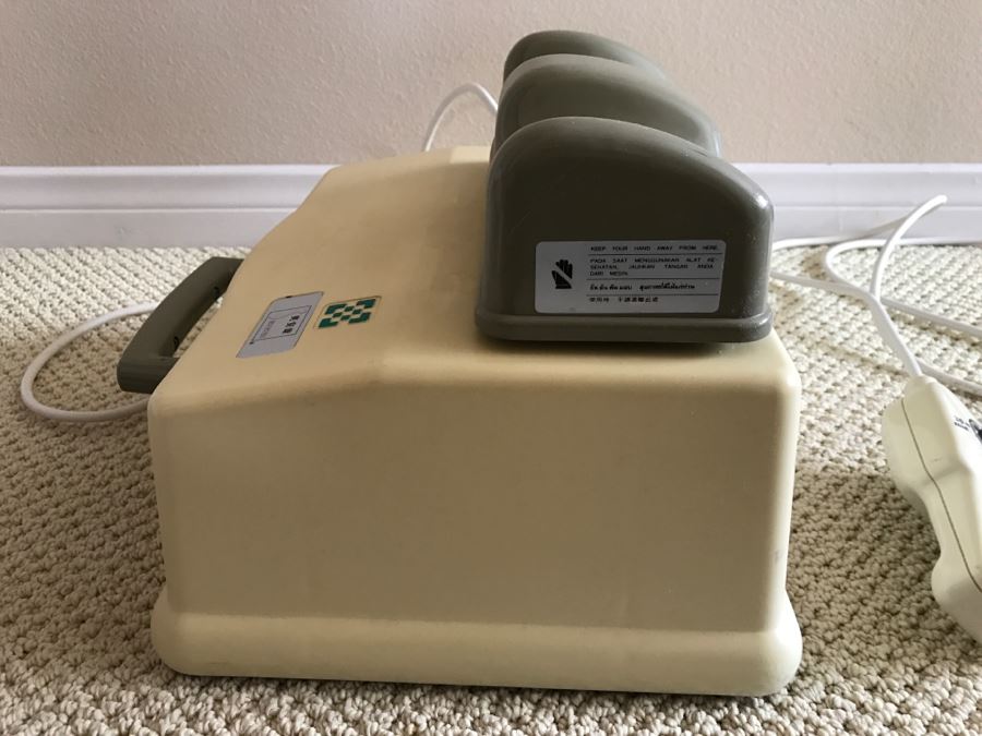 Sun Ancon Chi Machine Model SDM-323 Working [Photo 6]