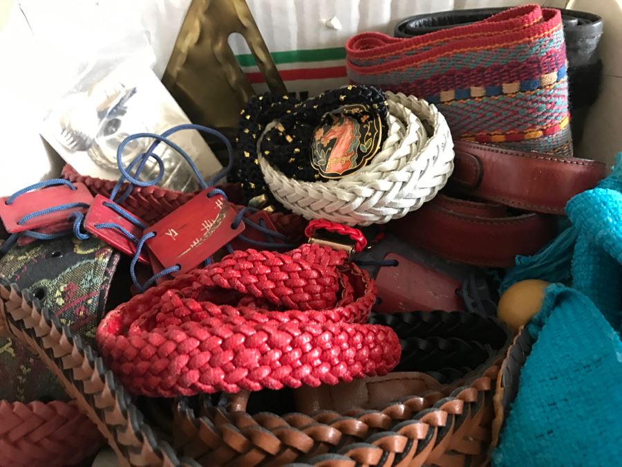 Women's Belt Lot With Some Jewelry [Photo 2]