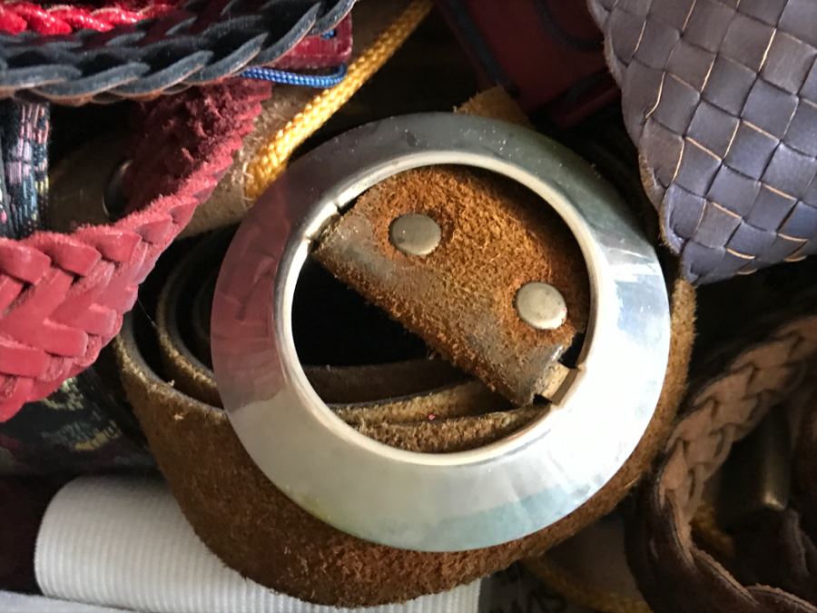 Women's Belt Lot With Some Jewelry [Photo 12]