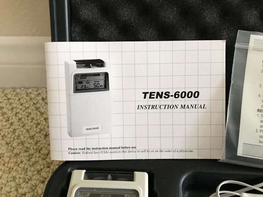 TENS-6000 With Case [Photo 5]