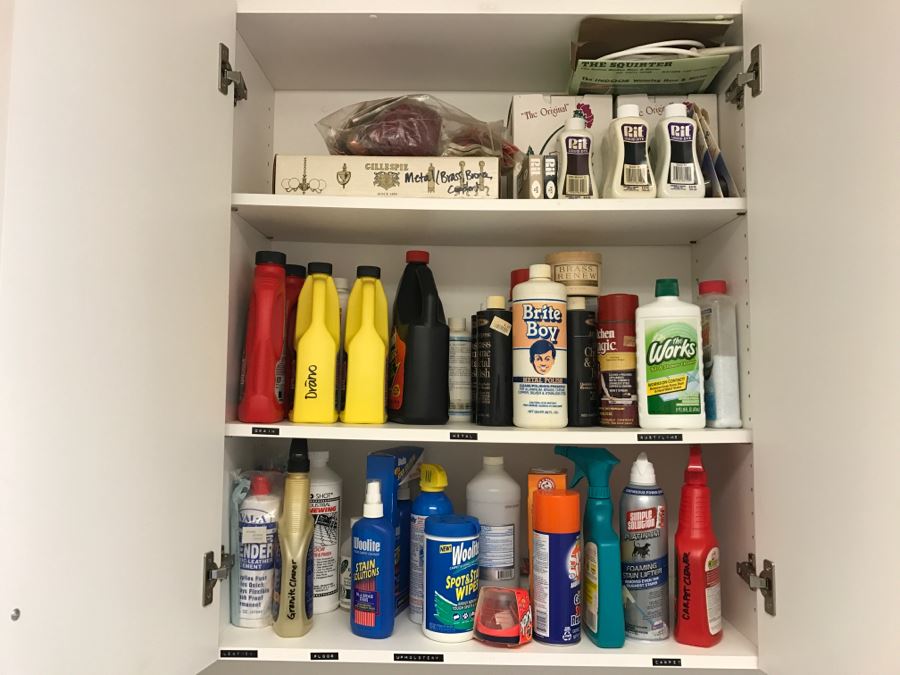 Cleaning Supplies Lot [Photo 1]