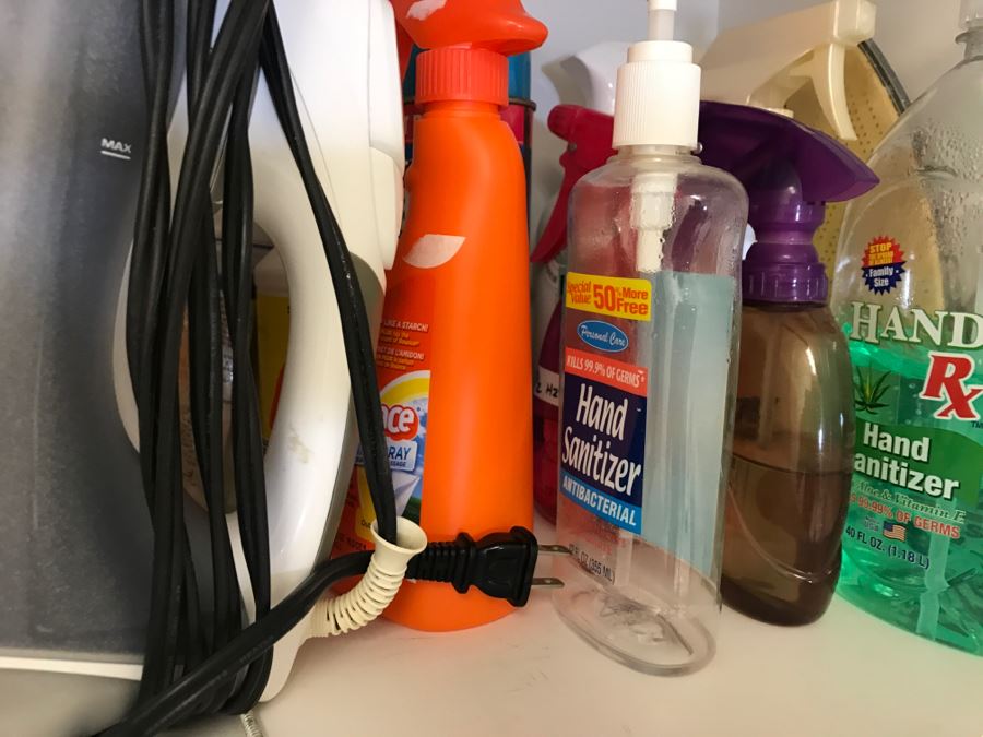 Cleaning Supplies Lot With Iron [Photo 4]