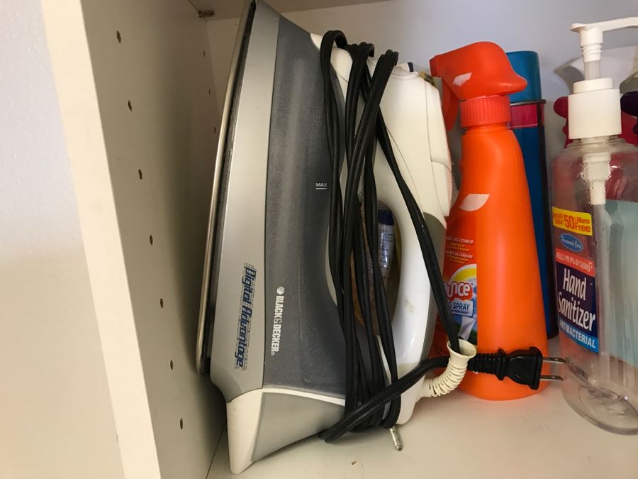 Cleaning Supplies Lot With Iron [Photo 3]